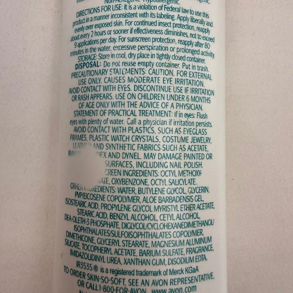 Avon Skin So Soft Bug Guard Plus SPF 30 Insect Repellent Lotion 4oz Lot of 3